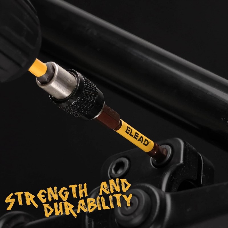 ELEAD Allen-Wrench Hex Drill Bit Set: 21PCS Durable Impact Allen