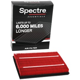 Spectre Essentials Engine Air Filter by K&N: Premium, 50-Percent Longer Life: Fits Select 2012-2018 TOYOTA/LEXUS (Avalon, RAV 4, Camry Hybrid, ES 300H, LS460, LS 600H, SPA-2381