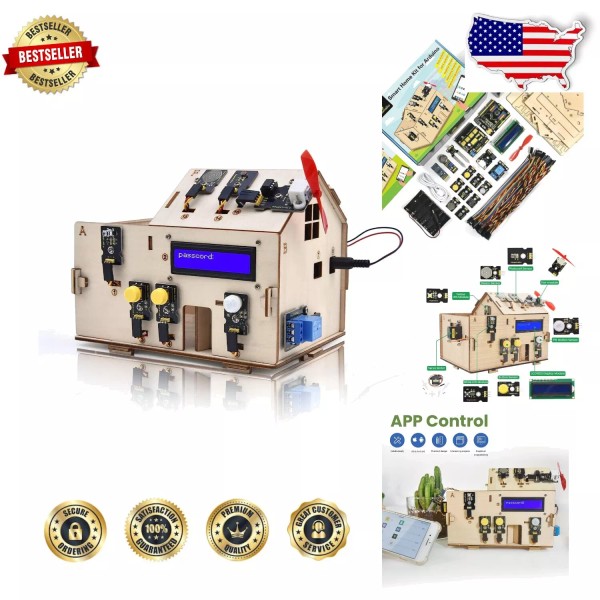 Comprehensive Smart Home Automation Kit for Arduino: Build & Program