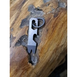 Unbranded MINIMALIST EDC TITANIUM KEYCHAIN MULTI-TOOL BOTTLE OPENER
