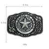 Seternaly Texas Hebillas de cinturón de vaquero, diseño de estrella