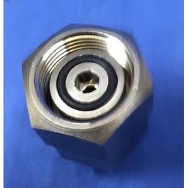 HTD Thread Adaptor Oxygen G 3/4 Inch Internal Thread - Oxygen CGA