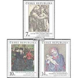 Prophila Collection Czech Republic 56-58 (complete Excl. 1994 Art (Stamps for Collectors) Religion