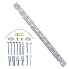 W11025649 Microwave Mounting Bracket Kit Compatible with Whirlpool Microwave Wall Mount Plate with Hardware Screws Bolts Kit Replace 4545957,AP6245752,PS12074431,W10440498,W10245177