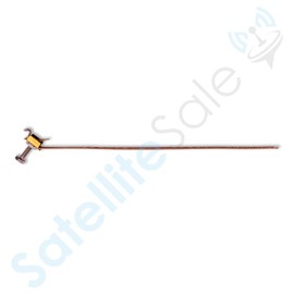 SatelliteSale Copper Coated Grounding Strap 9" Flexible and Adjustable Pack of 5 Pieces