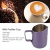 Milk Frother Cup Stainless Steel Incisive Mouth Profession Milk Frothing