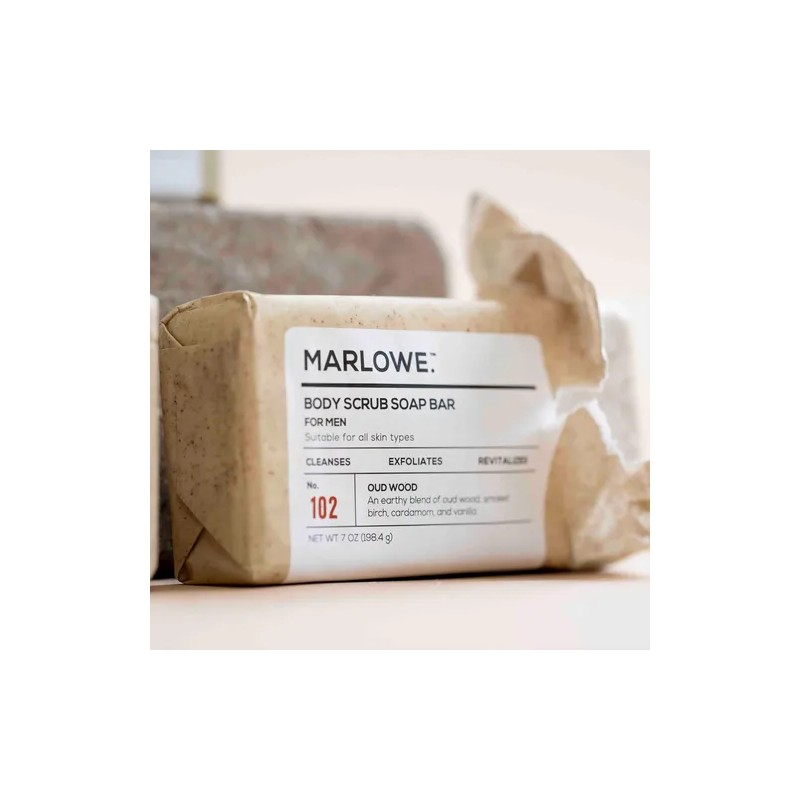 Jabon Exfoliante Corporal Para Hombre No. 102 Oz (3 Barras)