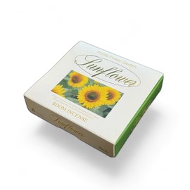 Umekado Incense Flower Bed Sunflower/Made in Japan, Awaji Island Incense, Indoor, Room, Incense, Incense, Incense, For Home Use, Good Smell, Incense Stand, Stay Home, Home, Home, Time, Refreshing,