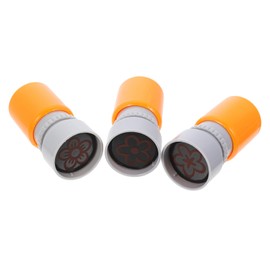 jojofuny 3Pcs Vibrant Teacher Reward Stampers Portable Classroom Supplies Adorable Plastic Design for Adults Reusable Saving Essential for Educators