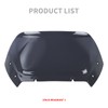 HDBUBALUS Road Glide Windshield 10" Wave Fairing Windscreen Cover for
