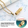 XSMZB Bullet Urn Necklace for Ashes of Loved One -