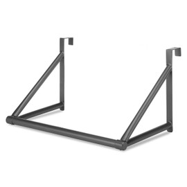 Whitmor Door Closet Rod, Gunmetal