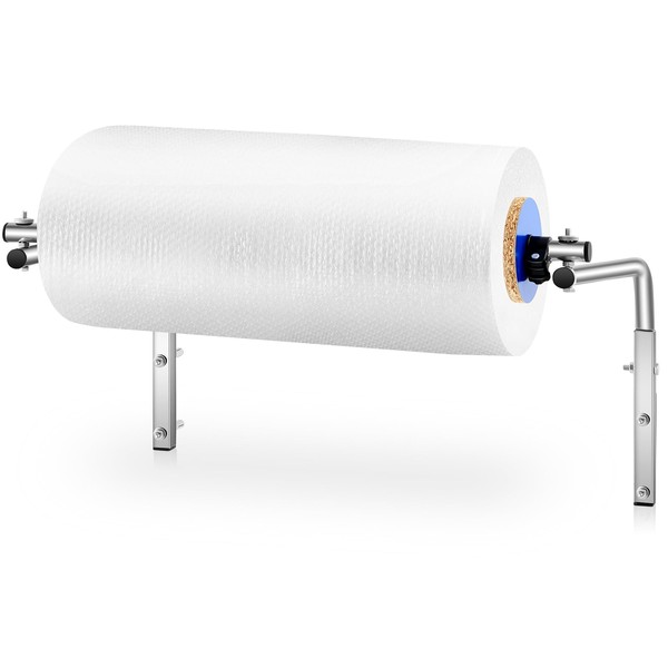 Threlaco 23.62 Inch Bubble Foam Wrap Roll Dispenser Wall Mount