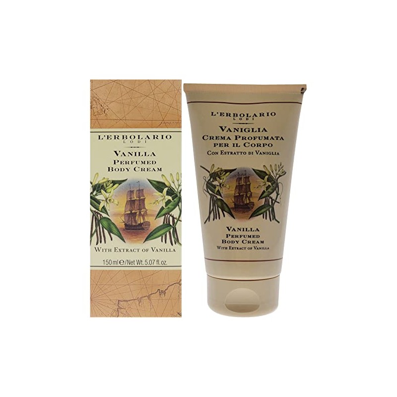 Perfumed Body Cream - Vanilla by LErbolario for Unisex -