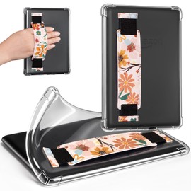 CoBak Clear Case for Kindle Paperwhite 10th Generation 6'' and Signature Edition 2018 Released - Lightweight, Scratch-Proof Silicone Back Cover.Perfectly Clear Protection