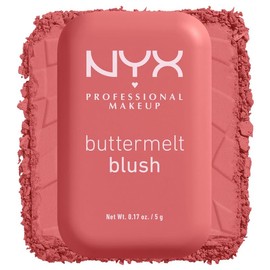 Buttermelt Blush, High Pigment Buttery Soft Vegan Powder Blush, NYX Professional Makeup:_FEELING BUTTA