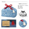 Takenaka T-56472 Drawstring Bag, Denim, Size L, Blue, 3.9 x