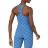 EleVen by Venus Williams Women's Ace Tank, Ocean Checkered Print,
