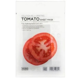 Ten Zero Moisture Solution Rejuvenating Tomato Sheet Mask 10 Sheets 4 Sets Nutrition Pack Mask Sheet / 텐제로 수분 솔루션 리쥬브네이팅 토마토 시트 마스크 10매 4세트 영양팩 마스크시트