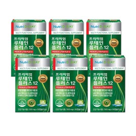 Nutri D Day Premium Lutein Plus 12 30 capsules x 6 boxes (6 months) Vitamin Mineral / 프리미엄 루테인 플러스12 30캡슐 x 6박스 (6개월) 비타민 미네랄