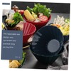 KICHOUSE 4pcs Delicate Smoothie Bowls Multi-Function Salad Accessory Convenient Household