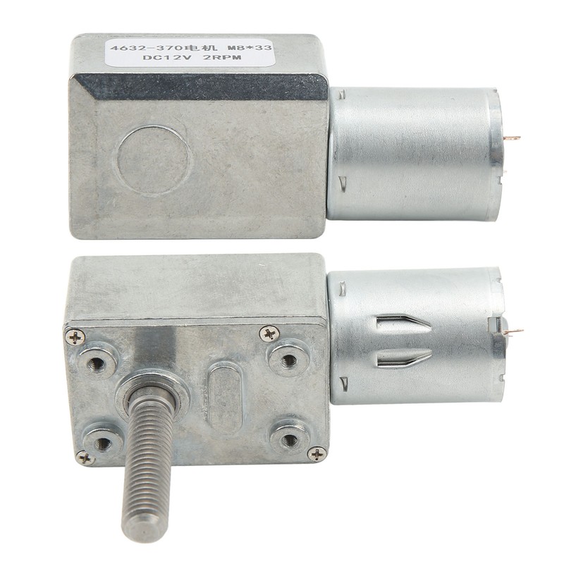 DC12V Speed Reduction Motor 4632‑370 High Accuracy Worm Gear Motor