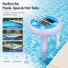 Solar Floating Pool Thermometer for Swimming – Waterproof LCD Temperature