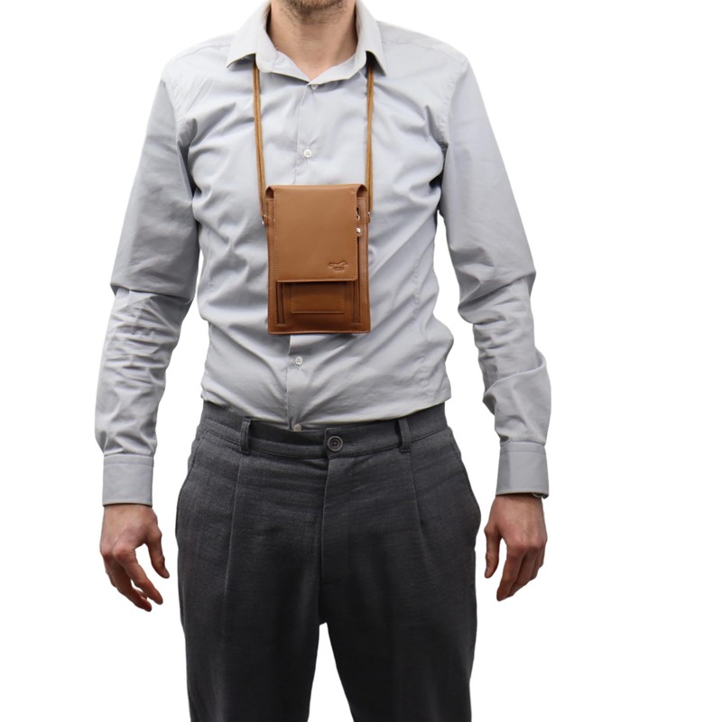 Safekeepers Neck Pouch Shoulder Bag to Protect Your Valuables in