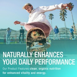 SPIRULINE GANDALF, GANDALF SPIRULINE Gandalf California Pure Spirulina Powder 150g, 30 Servings, Vegan, Non-GMO, Cultivated in California, Packed with Essential Amino Acids, Iron & Vitamins, Smooth & Easy to Use