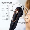 Bluetooth Headset V5.4，Bluetooth Earpiece with Micros, Noise Cancelling Hands Free