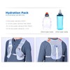 Elite Endurance Slate Grey Hydration Vest - Unisex Reflective Nylon