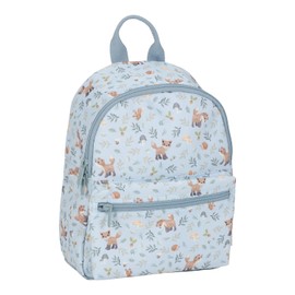 Little Dutch Forest Friends 4911 Children's Rucksack Blue (29 x 22.5 x 12 cm), Forest Friends Blue, S