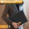 Toplive Zipper Folder A4 Conference Planner Notepad Meeting Appointment Business