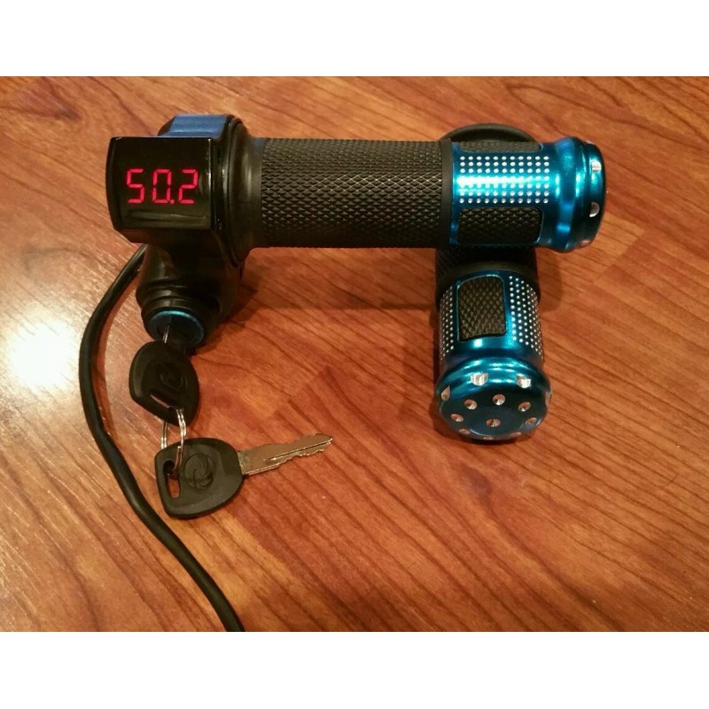 universal E Bike electric scooter 48v Throttle with Key Digital