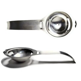 molivindy Egg separators, egg white and yolk separator, stainless steel, health and safety, separator, kitchen gadgets,egg separator for raw eggs