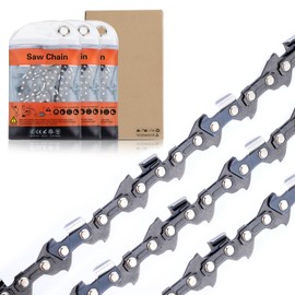 Hipa 12 Inch Chainsaw Chain 3/8" LP Pitch 043" Gauge 44 Drive Links Compatible with Sthil MS170 MS180 MS193 Chainsaw 61PMM3 44 Oregon R44 3 PACK