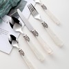 CATHYLIN REVERIE Collection 18/10 Stainless Steel Vintage Flatware set,Sliverware set,Dishwasher