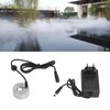 Ultrasonic Mist Maker Aluminum Alloy Cool Mist Water Fountain Fog