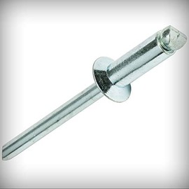 New Lot of 100 Pcs Aluminum Pop Rivets 3/16" x 3/8" Steel Mandrel Flat Countersunk Head Set #Lig-0670NG Warranity by Pr-Mch