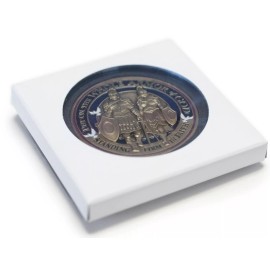 Clear Acrylic Coin Capsule with free bonus gift box