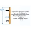 Sliding Door Wood Pull, Easy Installation,6-5/8 in, Single
