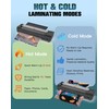 13 Inch Laminator Machine with Auto Paper Feed, Never Jam