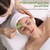 ideayard Jade Gua Sha, Scraping Massage Tools, Massage Wand Acupuncture,