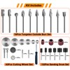 CAROTUPY Tungsten Carbide Burr Set 1/8" Shank，Die Grinder Bits with