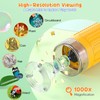SKYBASIC Digital Microscope for Kids, 3" Screen 1000X Handheld Microscope