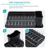 Home Zone Living Large Collapsible Dish Drying Rack for Kitchen