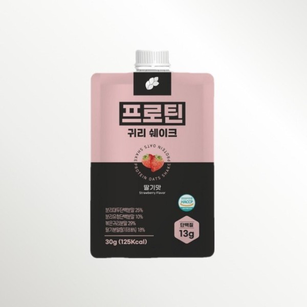 [On Sale] ALBA Protein Shake Strawberry Flavor 30g 4 Packs / [온세일]ALBA프로틴쉐이크 딸기맛 30g 4팩