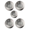 5pc set of Sink Strainer Hair Catcher Stopper Shower Drain