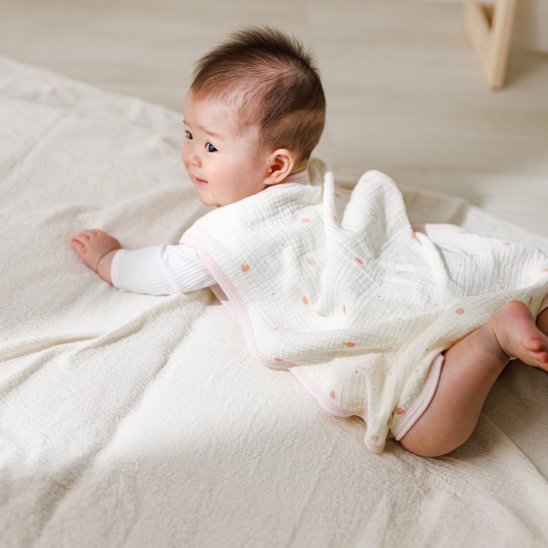 Amuuni Gauze Sleeper, Double Layer, For Babies, Spring & Summer,