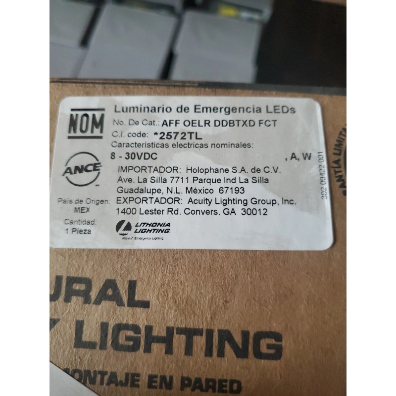 Lithonia Lighting Affinity Architectural Emergency Lighting